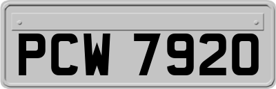 PCW7920