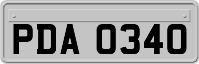 PDA0340