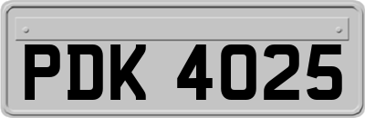 PDK4025