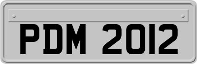 PDM2012