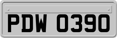 PDW0390