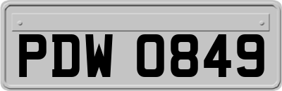 PDW0849