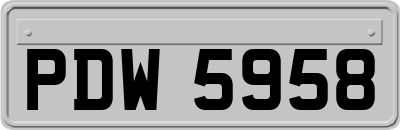 PDW5958