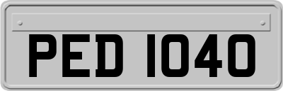PED1040