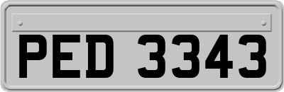 PED3343