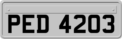 PED4203