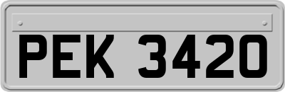 PEK3420