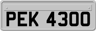 PEK4300