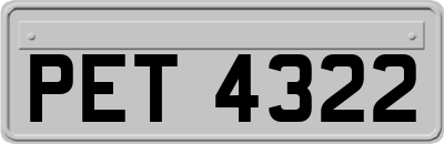 PET4322