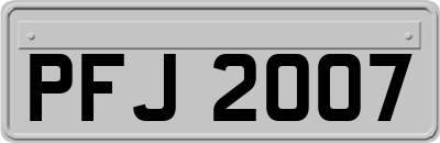 PFJ2007
