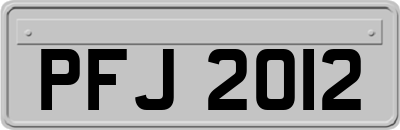 PFJ2012