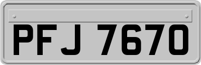 PFJ7670