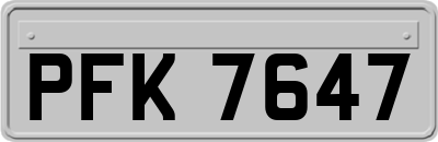 PFK7647