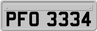 PFO3334