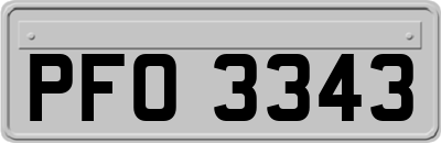 PFO3343