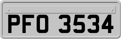 PFO3534