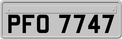 PFO7747