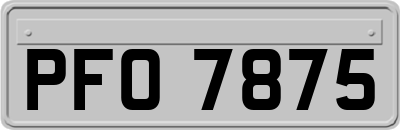 PFO7875