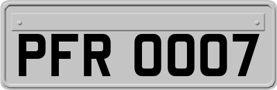PFR0007