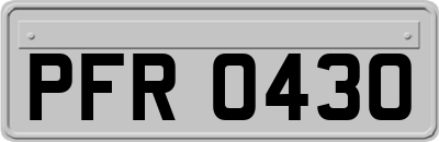 PFR0430