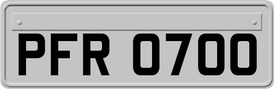 PFR0700