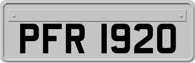 PFR1920