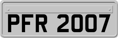 PFR2007
