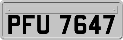 PFU7647