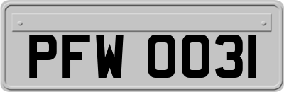 PFW0031