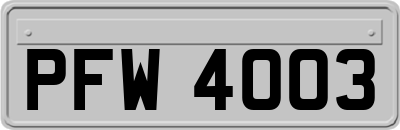 PFW4003