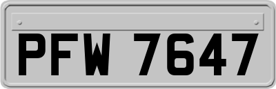 PFW7647