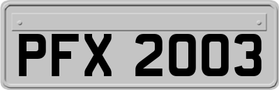 PFX2003