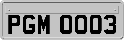 PGM0003