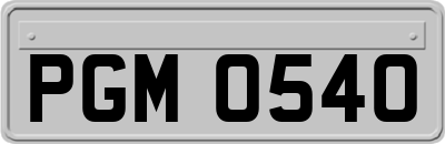 PGM0540