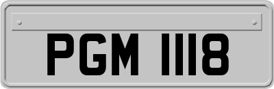 PGM1118