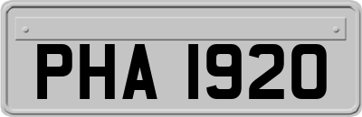 PHA1920