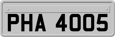 PHA4005