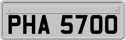 PHA5700