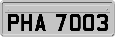 PHA7003