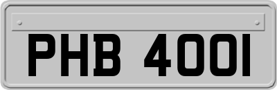 PHB4001