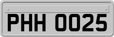 PHH0025