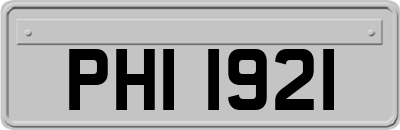 PHI1921