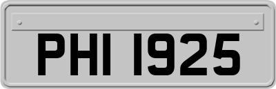 PHI1925