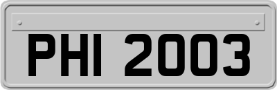 PHI2003