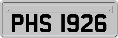 PHS1926