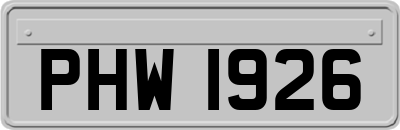 PHW1926