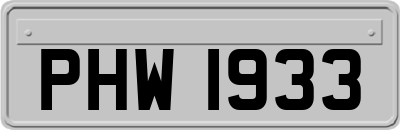 PHW1933
