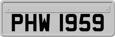 PHW1959