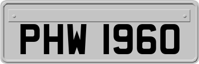 PHW1960