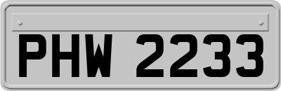 PHW2233